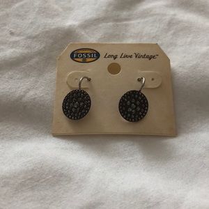 Vintage Fossil earrings